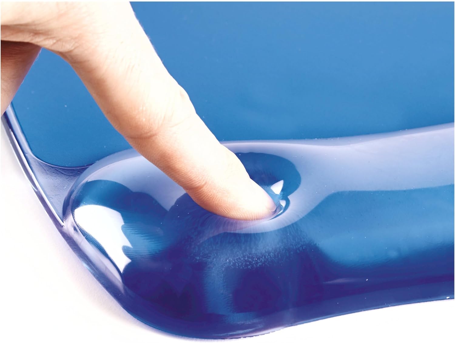 Fellowes Crystals Gel Mouse Pad with Wrist Rest