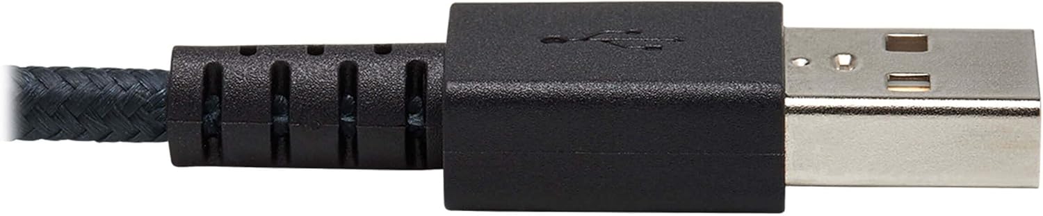 Tripp Lite Heavy Duty USB-A to USB-C Charging Sync Cable - U038-010-GY-MAX