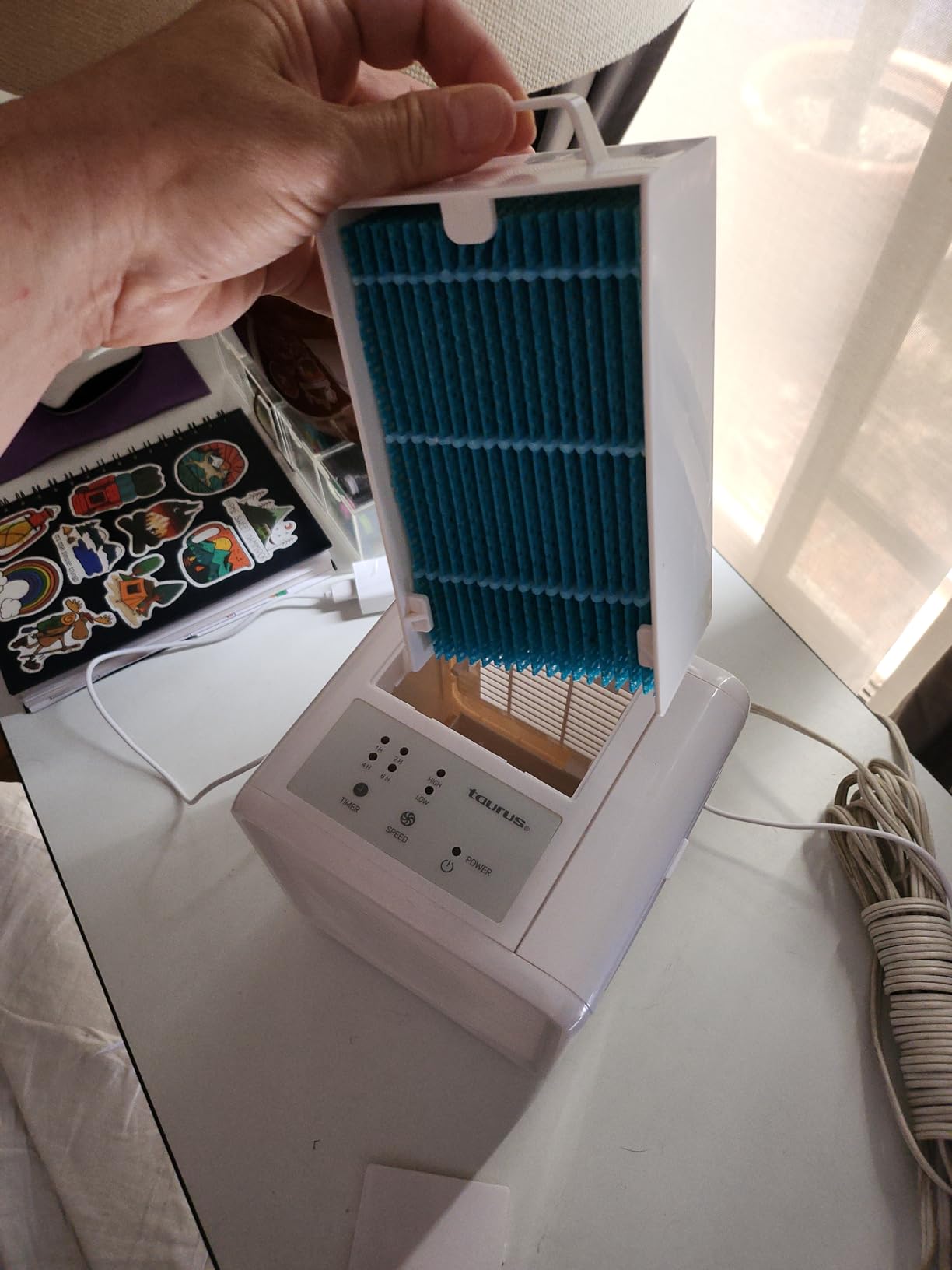 Enfriador Evaporativo de Aire portátil | 3 en 1