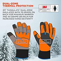ERGODYNE ProFlex 818WP Thermal Waterproof Winter Work Gloves