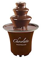 Nostalgia 3 Tier Electric Chocolate Fondue Fountain Machine for Parties - Melts Cheese, Queso, Candy