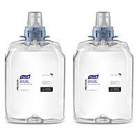 PURELL HEALTHY SOAP Fresh Scent Foam, 2000 mL Foam Hand Soap Refill for PURELL FMX-20 Manual Soap Dispenser (Pack of 2) – 5215-02 - Manufactured by GOJO, Inc. Fresh 67.65 Fl Oz (Pack of 2)