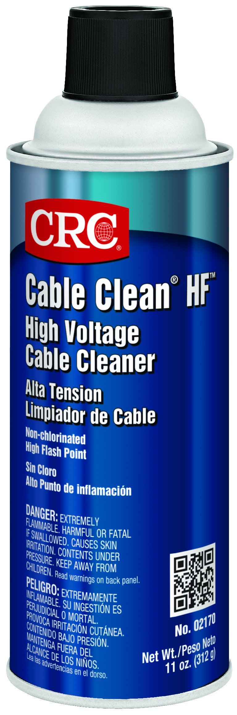 Crc Cable Clean Hf High Voltage Cleaner 02170 – 11 Wt Oz., Aerosol Cleaner For Cable Splicing And Terminating (Pack of 1) 11