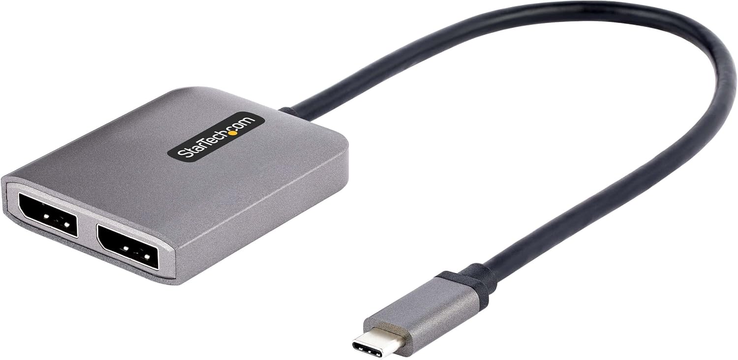 StarTech.com USB-C Multi-Monitor DisplayPort 1.4 MST Hub