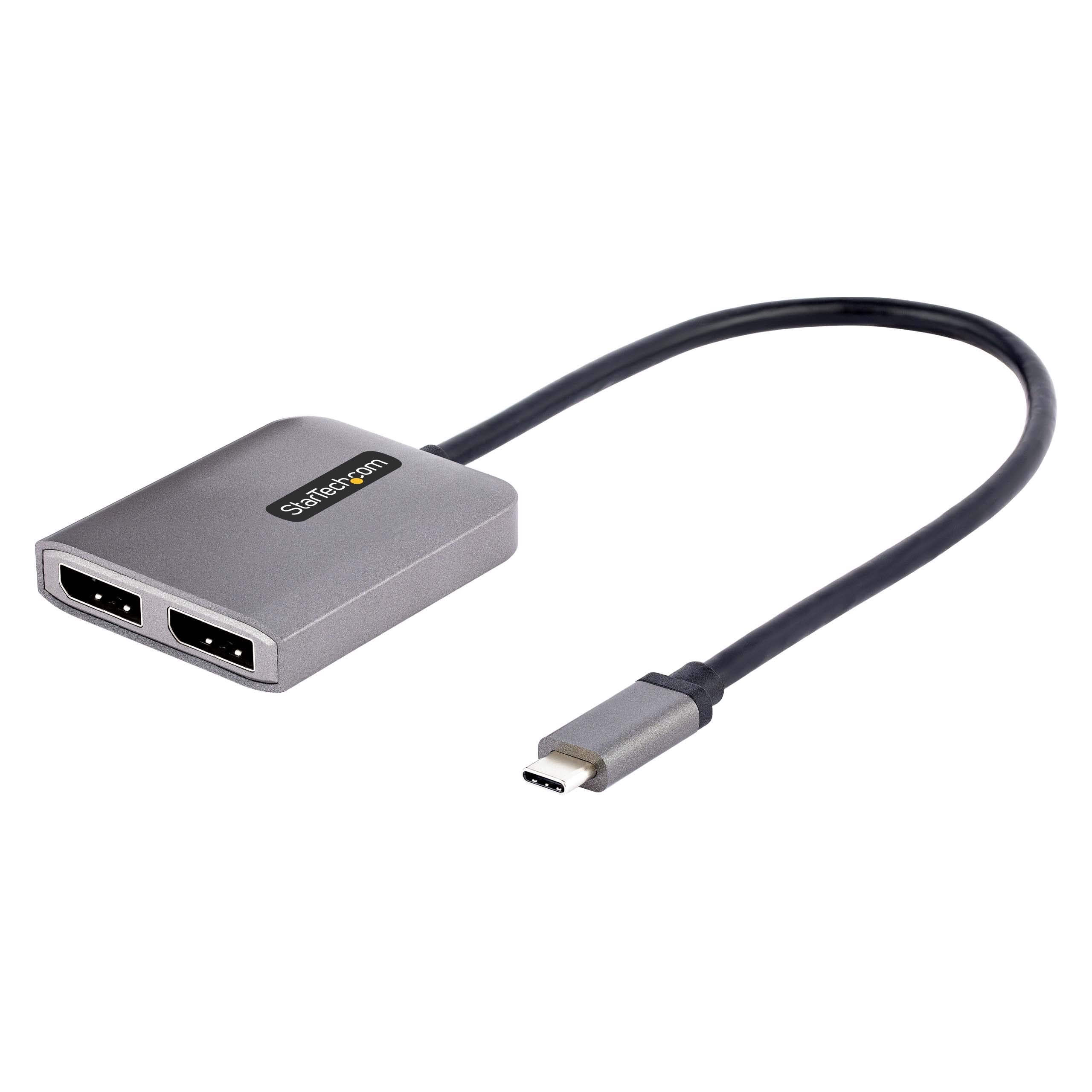 StarTech.com USB-C Multi-Monitor DisplayPort 1.4 MST Hub
