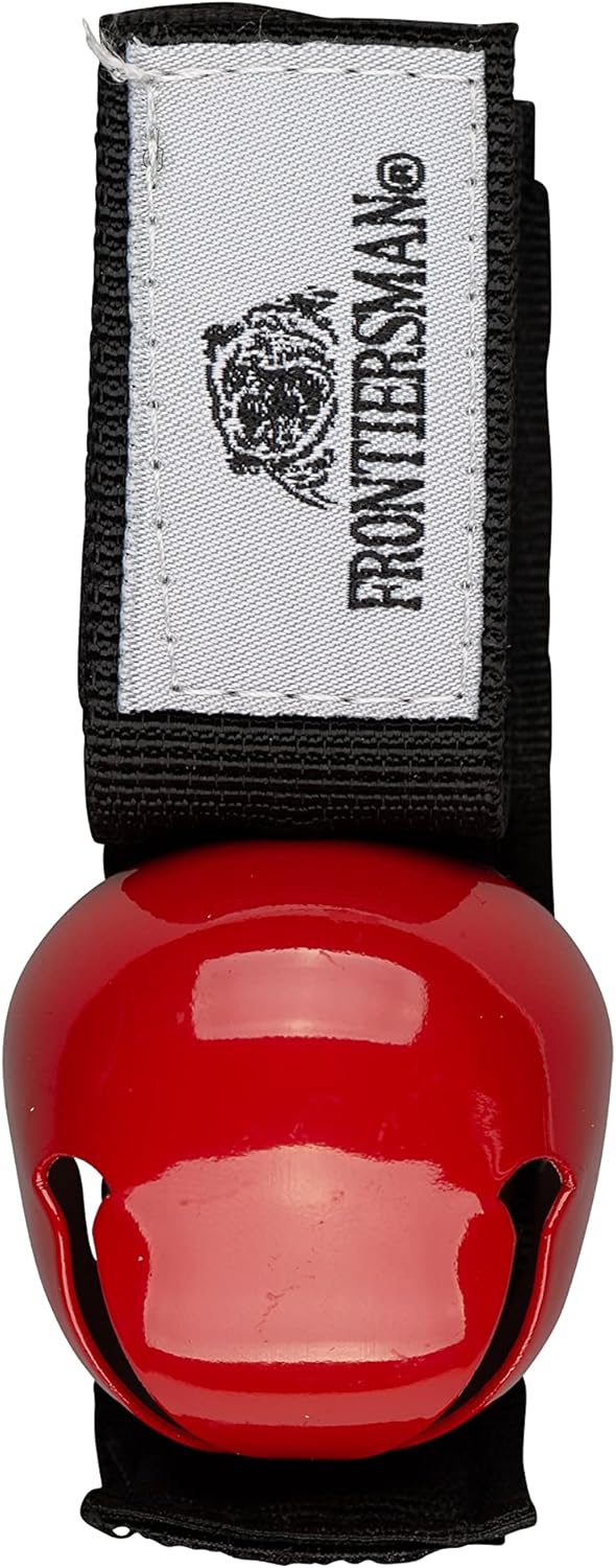 SABRE Frontiersman Bear Bell with Magnetic Silencer and Hook-and-Loop Strap