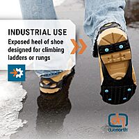 DUE NORTH All Purpose Ice Cleats - Full-Foot Traction Aids for Men & Women