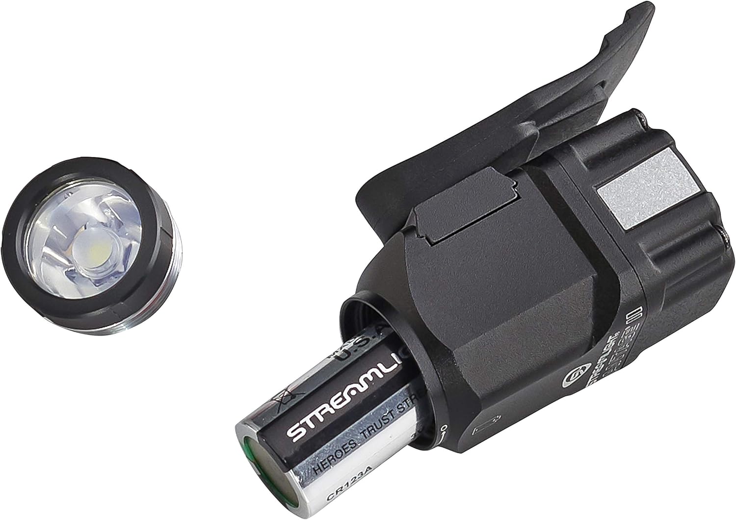 Streamlight 69333 Vantage II 350-Lumen Industrial Hard Hat Mount Light with Blue LED Tail Light, Black