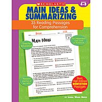 Scholastic Comprehension - Main Idea - Grades 4-8