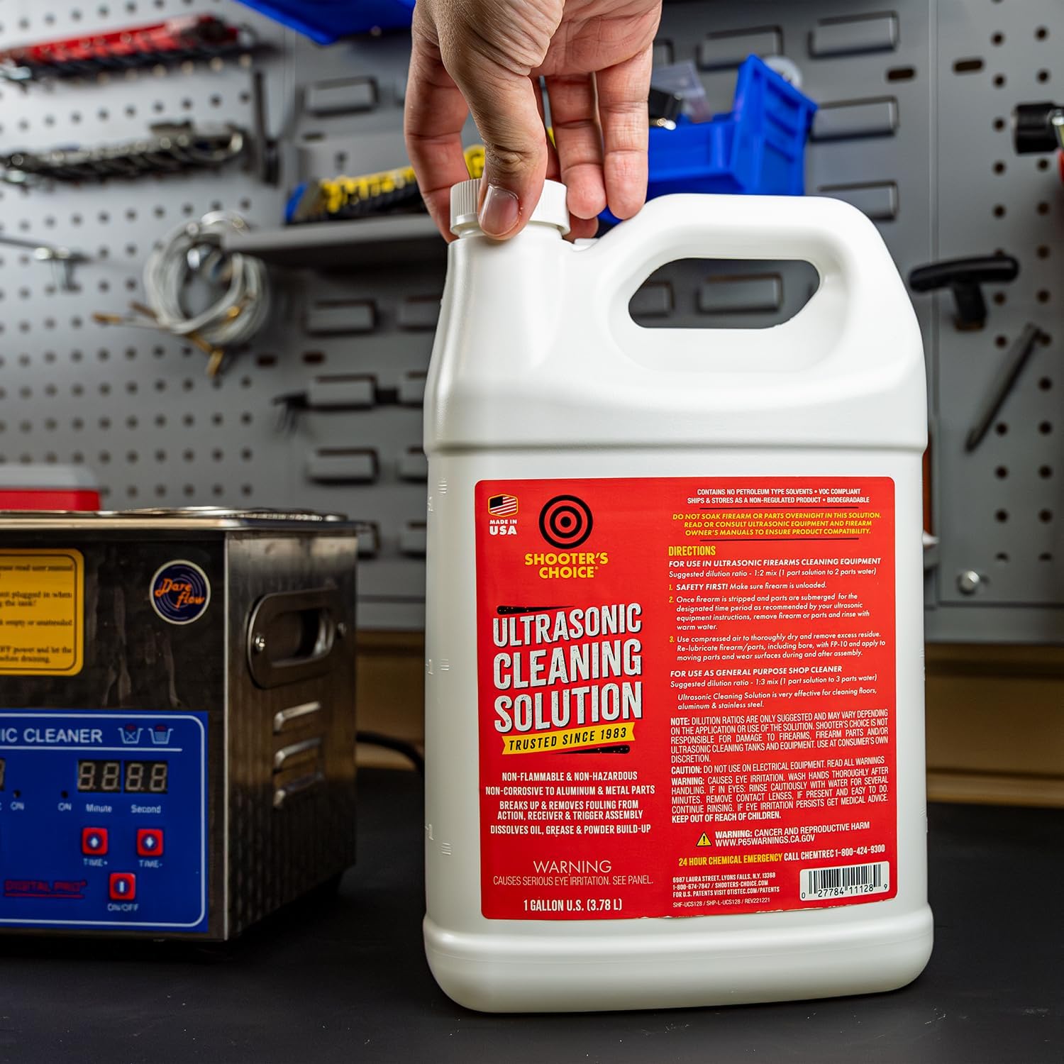 Shooter's Choice Ultrasonic Cleaning Solution (Select Your Style) Ultrasonic Solution (1 Gallon)