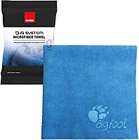 RUPES D-A System Microfiber Towel, Blue, 16"x16"