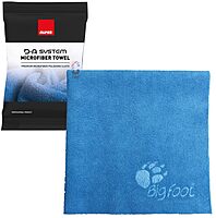 RUPES D-A System Microfiber Towel, Blue, 16"x16"