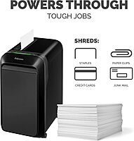 Fellowes LX190 20 Sheet P-4 Cross-Cut, Heavy Duty Paper Office Shredder, 100% Jam Proof