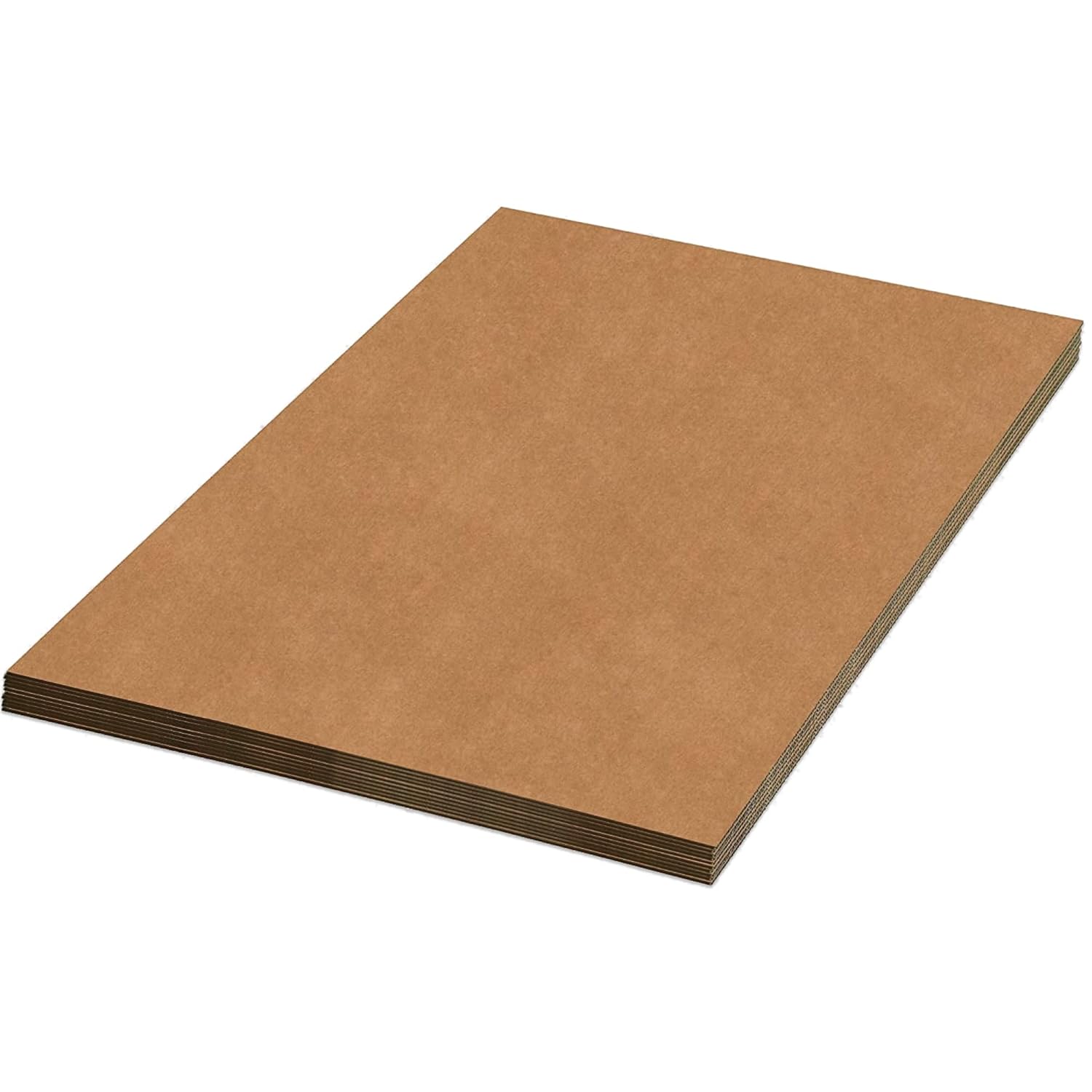 AVIDITI Corrugated Cardboard Sheets 24" x 60" (5 Pack) Large Card Board for Layer Separation Packaging Mailing Shipping