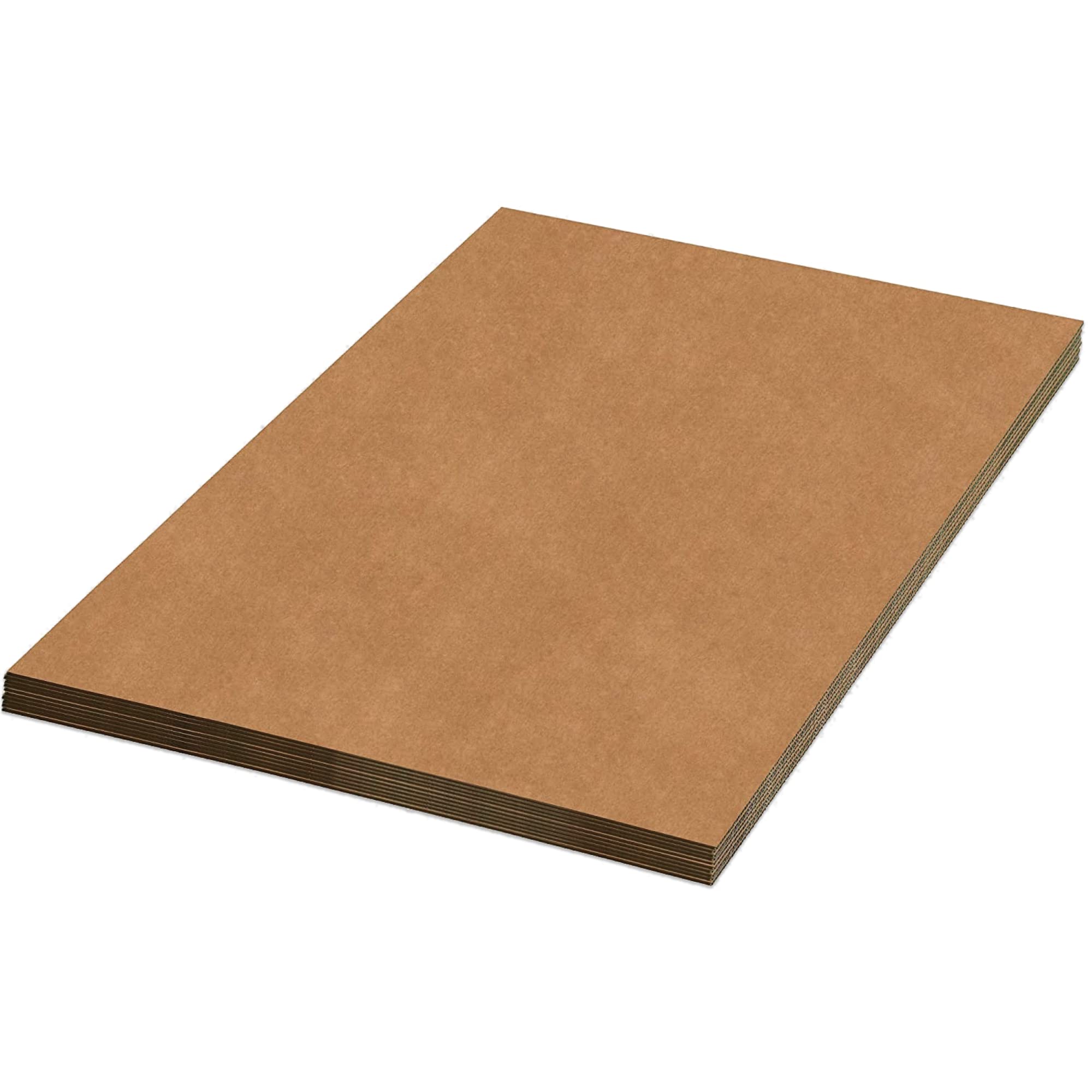 AVIDITI Corrugated Cardboard Sheets 24" x 60" (5 Pack) Large Card Board for Layer Separation Packaging Mailing Shipping