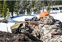 WARNE 1TM Tikka Permanently Attached Scope Rings, Solid Steel, Vertically Split, 1 inch, Med Matte