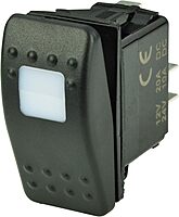 BEP Marine Contura IP66 Rocker Switch Snap-In Panel Mount 12V/24V