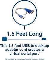 C2G USB Adapter Cable - USB to Serial & Ethernet Adapters