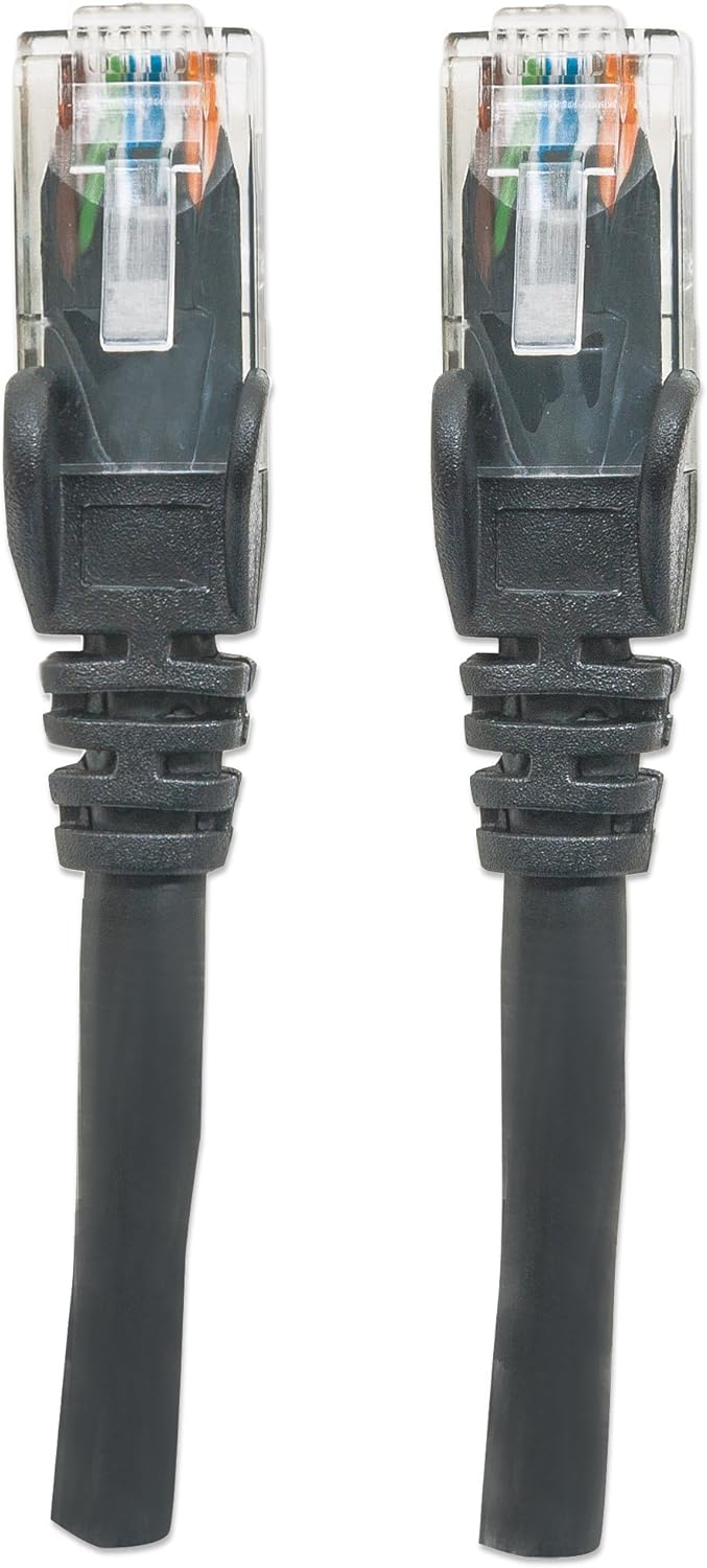 Intellinet Network Solutions Cat6 RJ-45 Male/RJ-45 Male UTP Network Patch Cable, 0.5-Feet (347389)