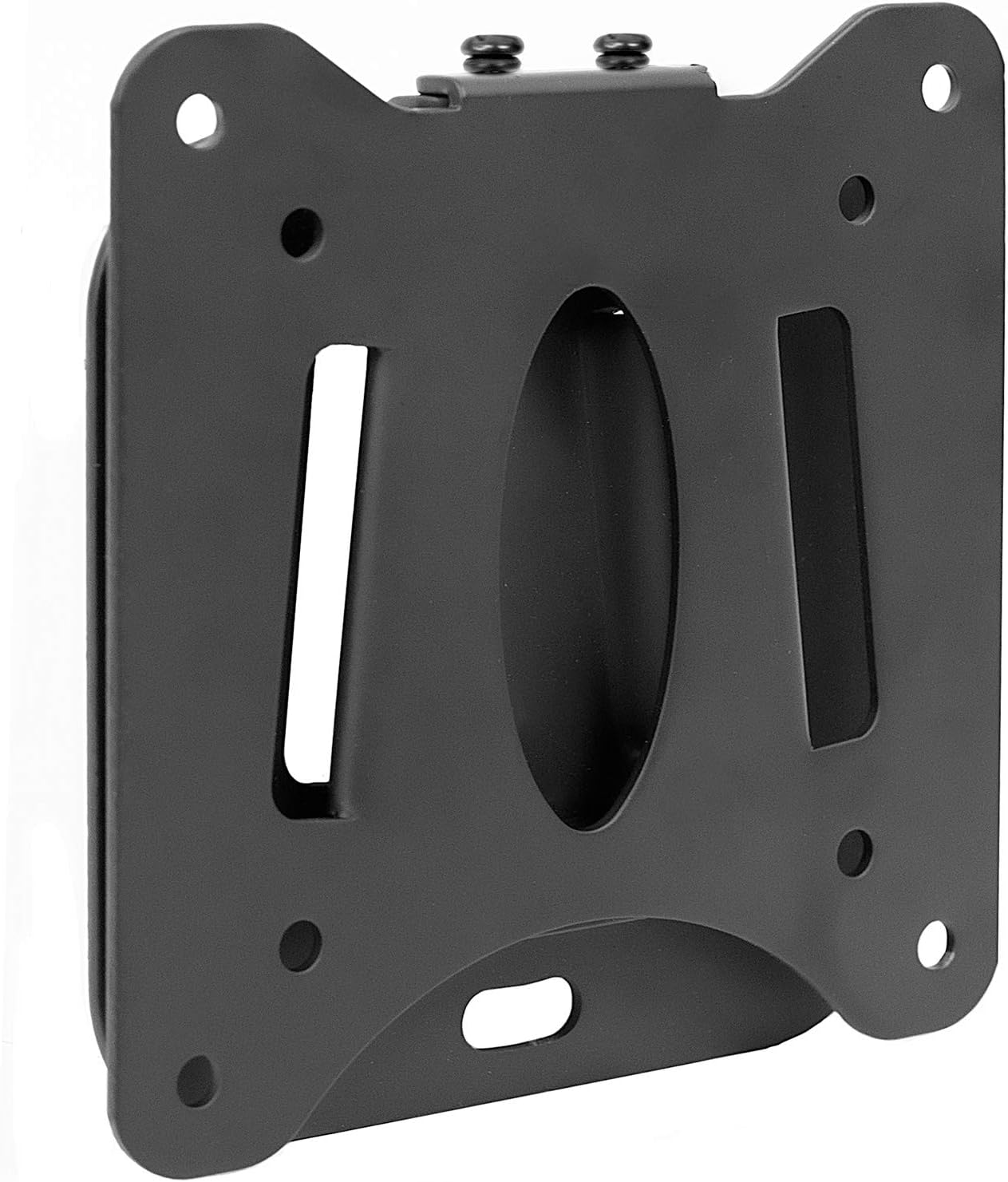 Mount-It! MI-203 Low Profile Fixed TV Wall Mount | Fits 13-32 Inch Screens | VESA 75x75 & 100x100 | Heavy-Duty Steel with 60