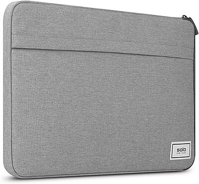 Solo New York Laptop Bag Sleeve for Women & Men - Travel Case for Computer & Tablet, Fits up to 15.6" Laptops, Fully Padded