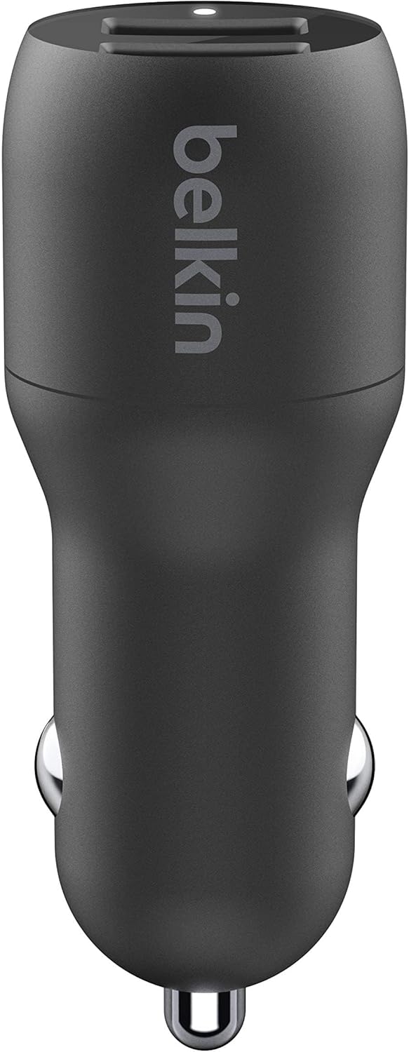 Belkin BOOSTCHARGE 24W Dual USB-A Car Charger