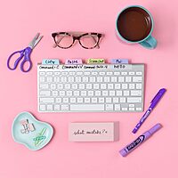 Avery Margin Ultra Tabs — Repositionable 2-Sided Writable Page Tabs