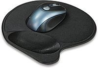 Kensington Wrist Pillow Mouse Pad, Black (57822US)