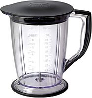 Ninja QB1004 Blender/Food Processor with 450-Watt Base, 48oz Pitcher, 16oz Chopper Bowl, and 40oz Processor Bowl for Shakes, Smoothies, and Meal Prep,Black Black 48 Ounces