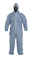 DuPont Proshield 6 TM127S Secondary Flame Resistant Coverall with Attached Hood, Blue, 3X-Large (Case of 25) 25-Pack