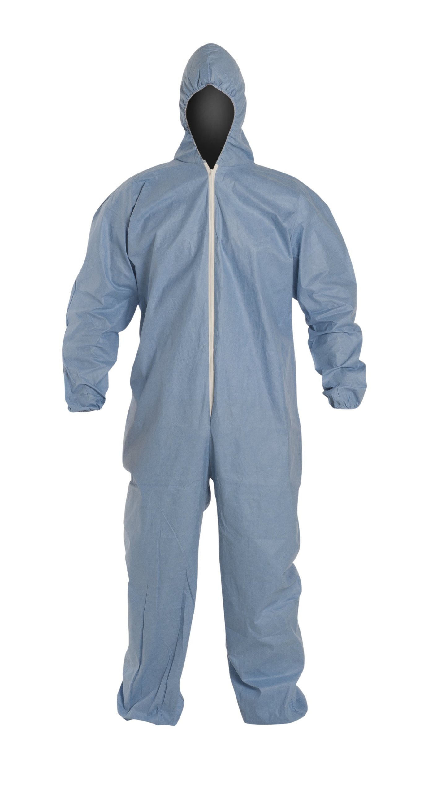 DuPont Proshield 6 TM127S Secondary Flame Resistant Coverall with Attached Hood, Blue, 3X-Large (Case of 25) 25-Pack