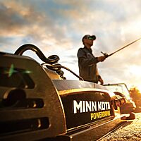 Minn Kota PowerDrive Bow-Mount Electric Trolling Motor with GPS, 70 Lb. Thrust, 54 in. Shaft, Freshwater