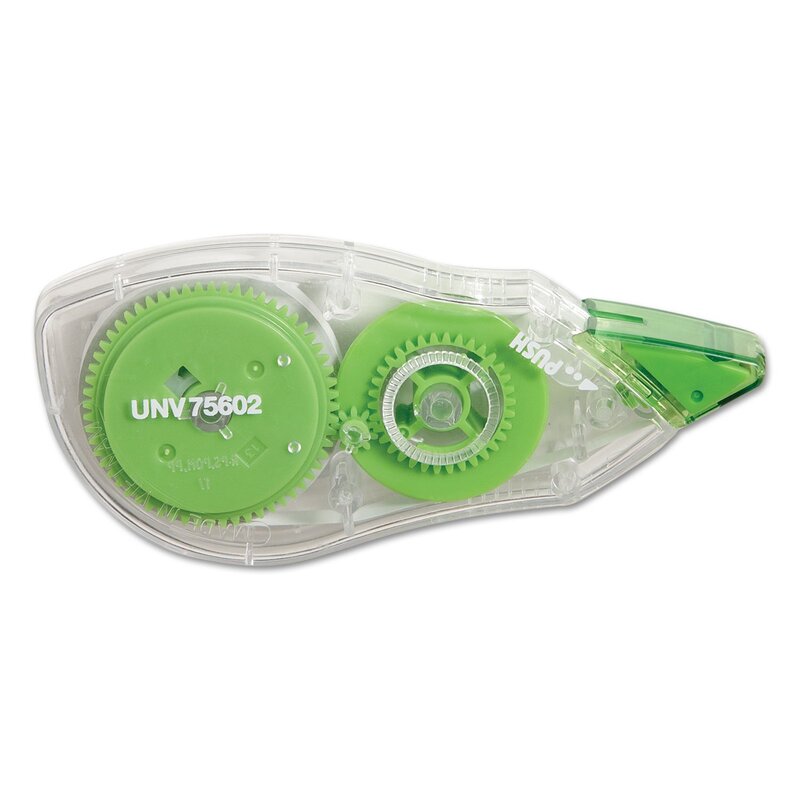 Universal UNV75602 0.2 in. x 315 in. Correction Tape Dispenser (2/Pack)