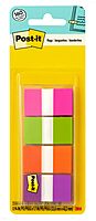 Post-it Flags, .94 in. x 1.7 in., 8 Dispensers, 20 Flags/Dispenser, Assorted Colors, Back to School Supplies for Students, Flags for Textbooks