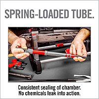 Real Avid Smart-Fit Bore Guide with 3 Interchangeable Tips for Cleaning Rod Alignment and Gun Cleaning - Spring-Loaded Precision Bore Cleaning Tool