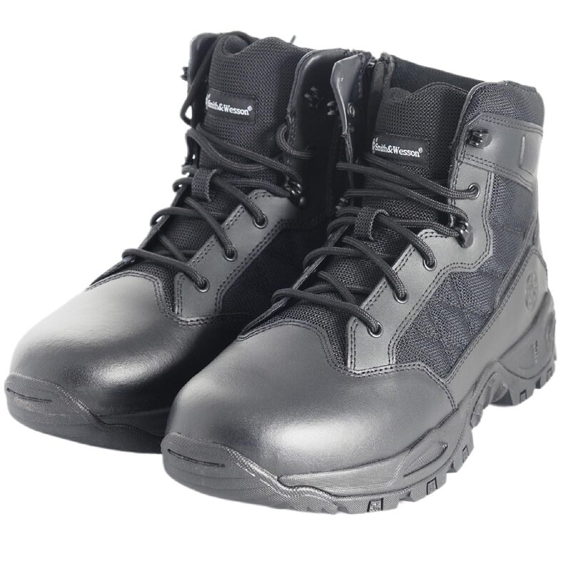 SMITH & WESSON Scout 6" Hot Weather Side-Zip Polishable Toe Tactical Boot