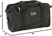 BlackHawk Pistol Range Bag SPORTSTER Bag Black Nylon 74RB02BK