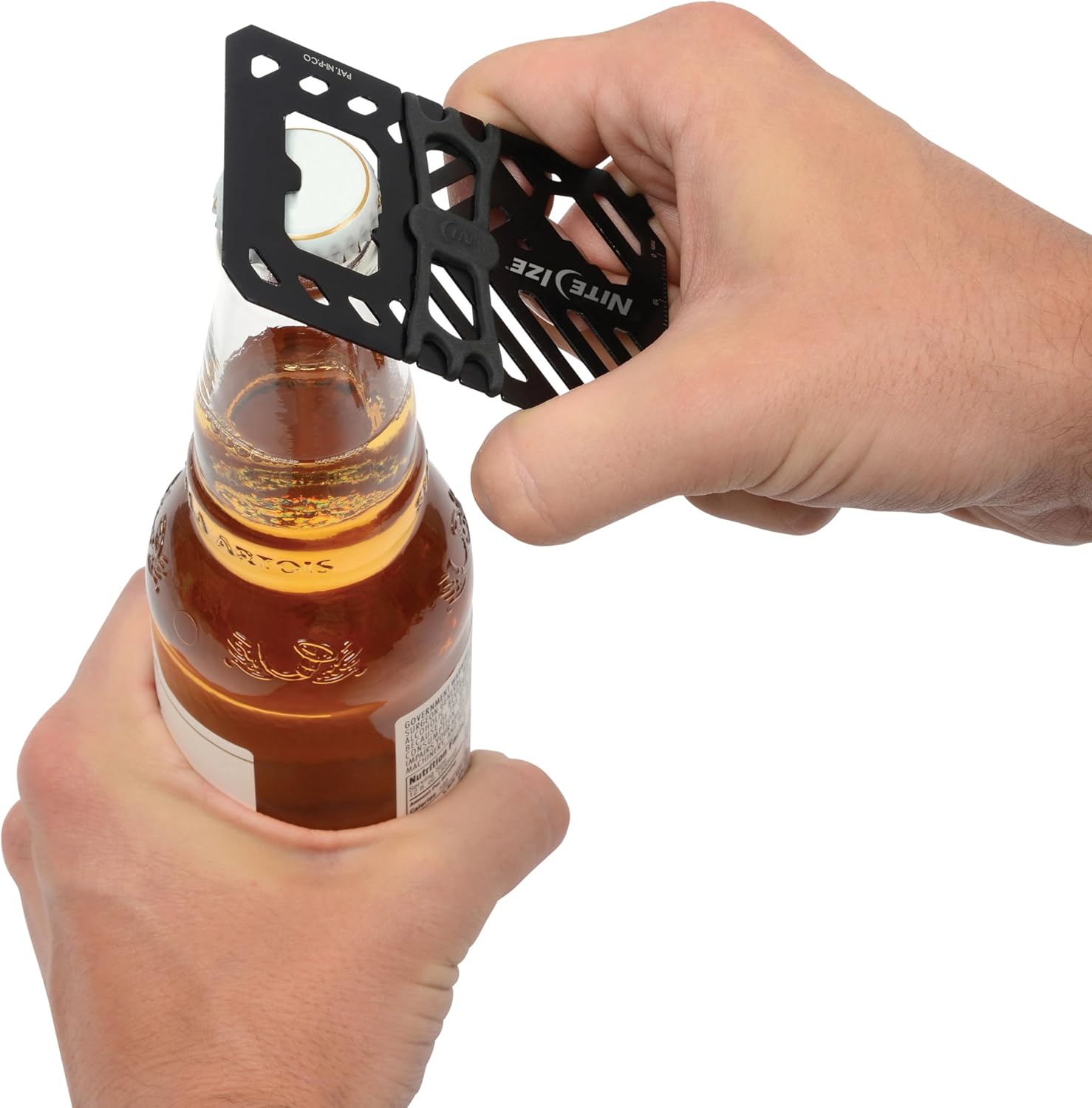 NITE IZE Financial Multi Tool Wallet - Stainless Steel Travel Wallet