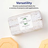 Avery Matte White Square Labels 2.5 x 2.5 - Sure Feed