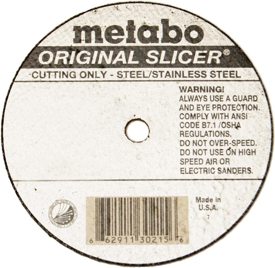 Metabo Slicer Cut Off Wheel 6" X .040" Box 50 Box of 50