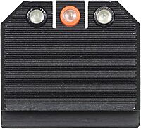 Night Fision Optics Ready Stealth .465-.472 Night Sight Set Compatible with Glock 43/43X/43X MOS with RMRcc