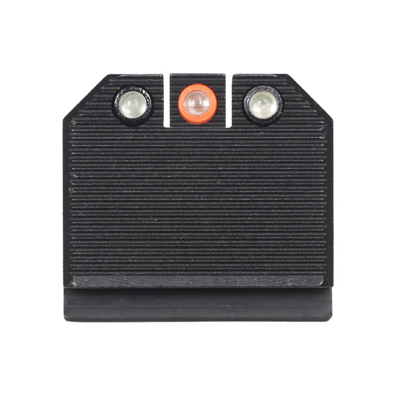 Night Fision Optics Ready Stealth .465-.472 Night Sight Set Compatible with Glock 43/43X/43X MOS with RMRcc