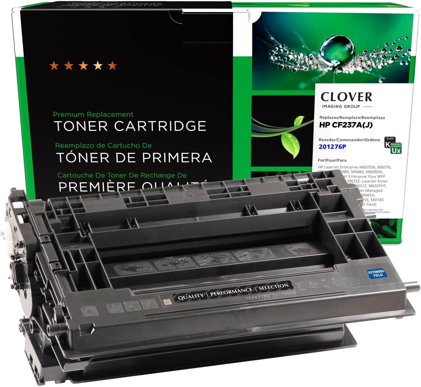 Office Depot Remanufactured Extended-Yield Toner Cartridge Replacement for HP CF237A (Black)