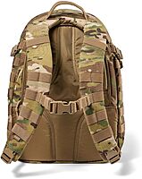5.11 Tactical Backpack, RUSH 24 2.0 Military Survival Molle Back Pack with Laptop Compartment, 37L, Multicam, Style 56564ABR