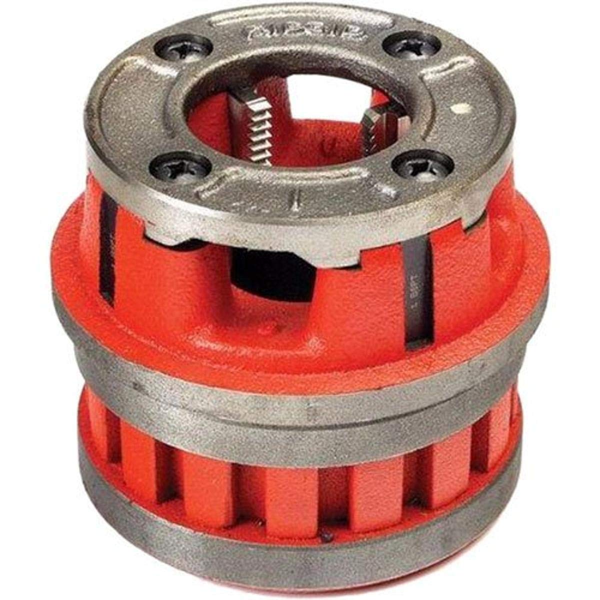 RIDGID 37415 Model 12-R Hand Threader Die Head, Alloy Right-Handed NPT Die Head for Nominal Pipe Size of 2-Inches
