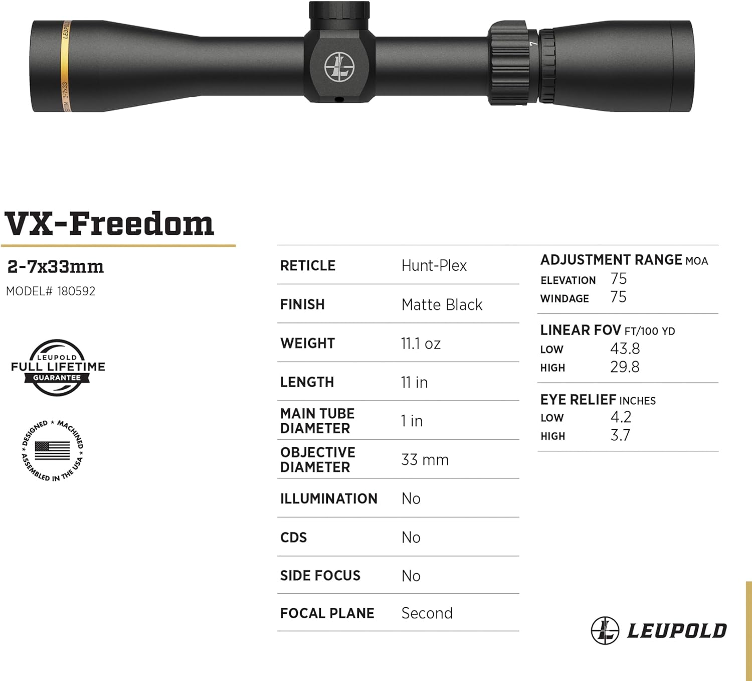 Leupold VX-Freedom Riflescope