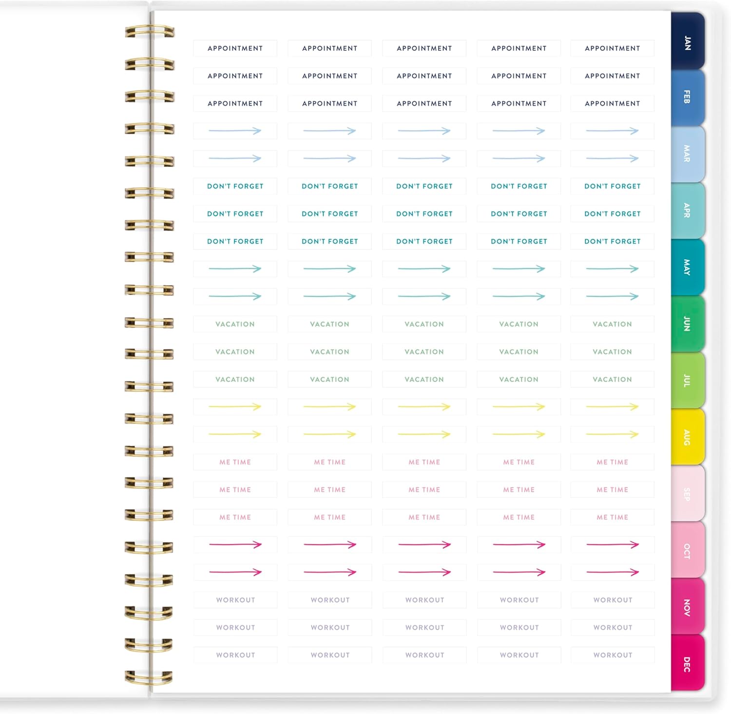 AT-A-GLANCE Simplified by Emily Ley Weekly & Monthly Planner
