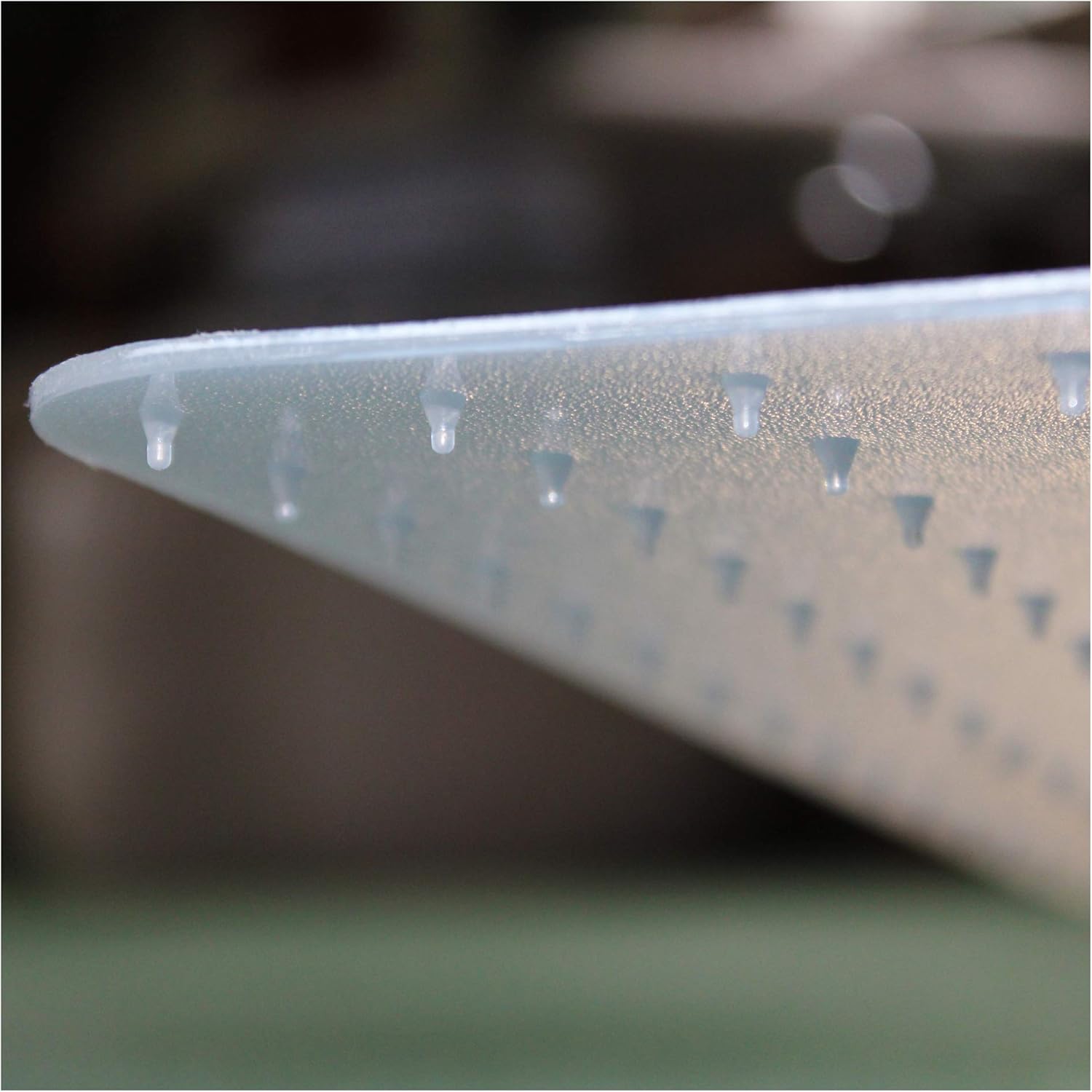 FLOORTEX Polypropylene Rectangular Chair Mat for Low-Pile Carpets