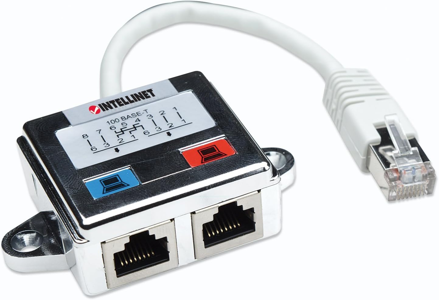 INTELLINET 2-Port Modular Distributor (504195)