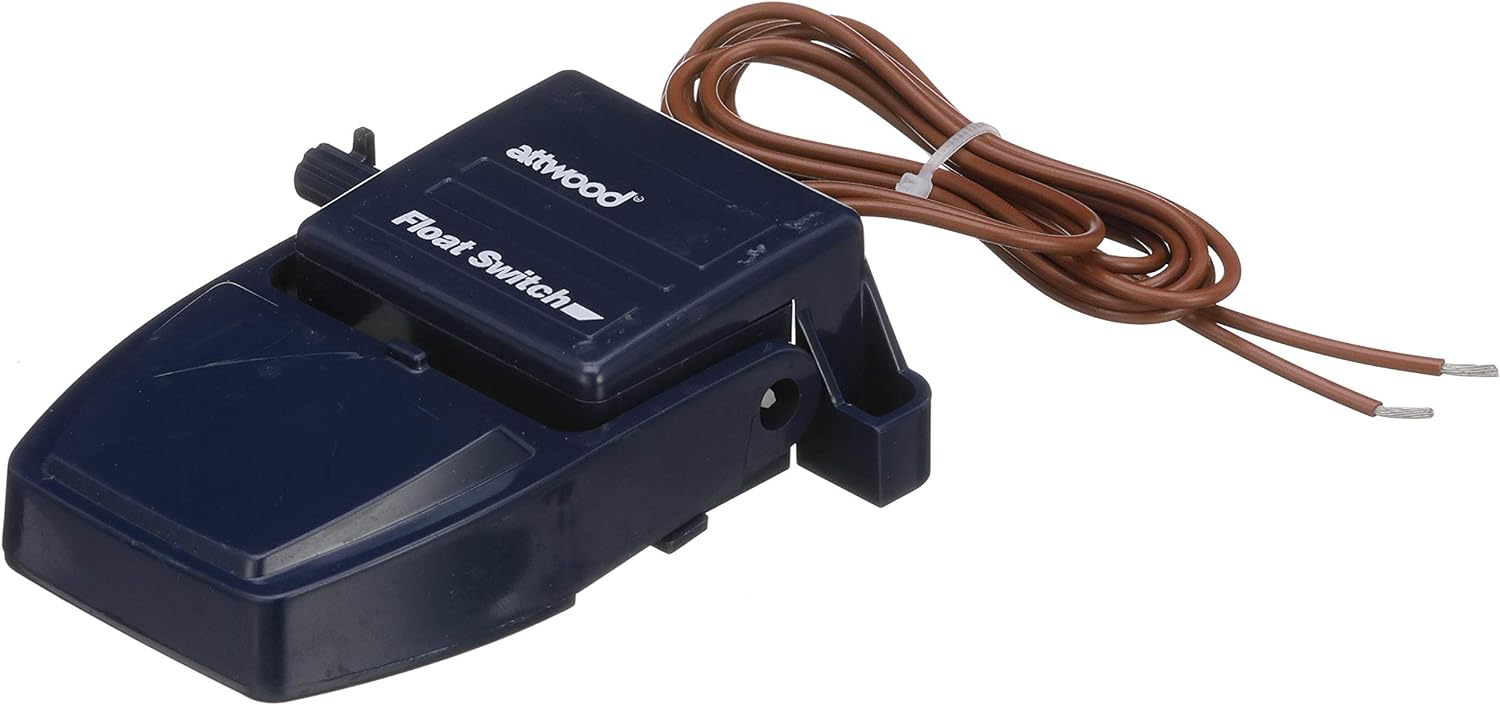 Attwood 4202-7 Float Switch, For Bilge Pump, 12- and 24-V CE rated, 36-Inch Wire